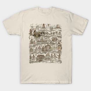 The Caerbannog Tapestry T-Shirt